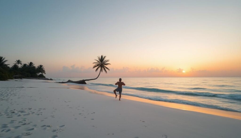 tulum beach yoga